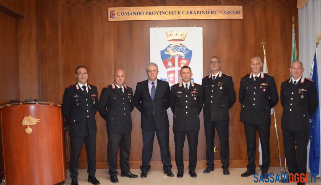 Nuovi gradi per nove carabinieri del Comando provinciale di Sassari