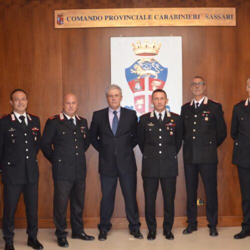 Nuovi gradi per nove carabinieri del Comando provinciale di Sassari