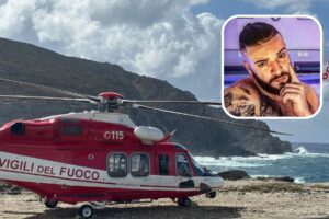 pescatore mare stintino vigili del fuoco marcello fini