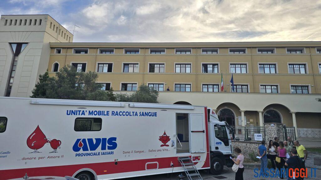Raccolta sangue a Sassari, 20 sacche grazie a istituzioni e volontari
