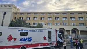 Raccolta sangue a Sassari