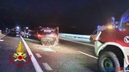Violento incidente al bivio per Florinas, due feriti