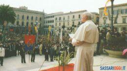 Visita Papa Giovanni Paolo II a Sassari il 19 ottobre 1985