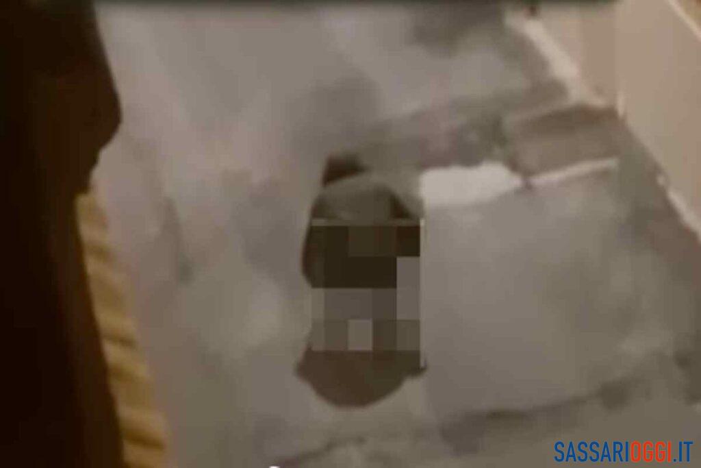 Defeca in strada e grida: “Mi sono cag.. i pantaloni”. Degrado a Sassari