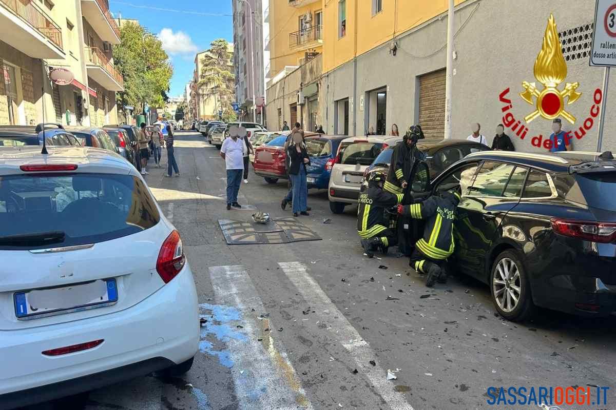 incidente sassari