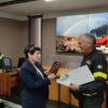 prefetto sassari in visita vigili del fuoco