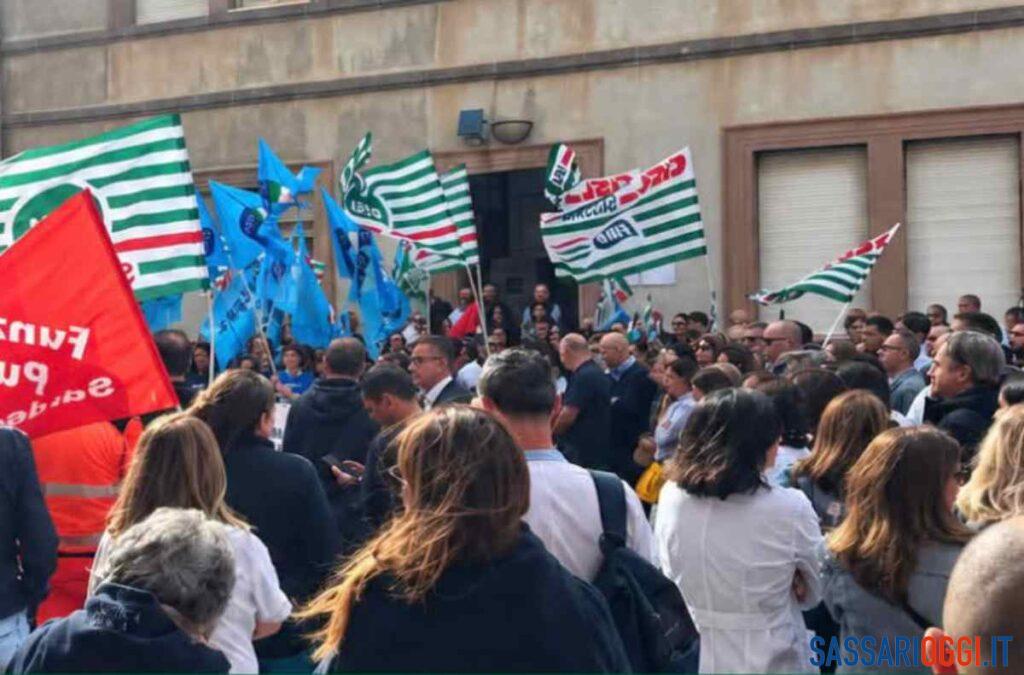 Protesta all’Aou di Sassari: due giorni di sciopero e vertenza ad oltranza