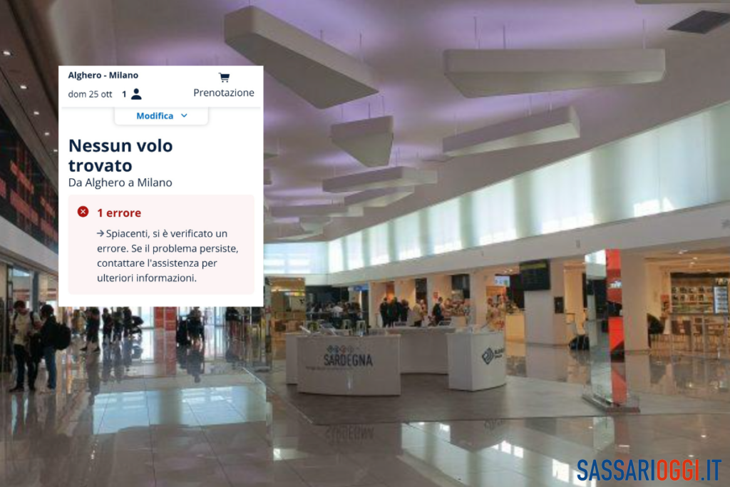 voli linate alghero