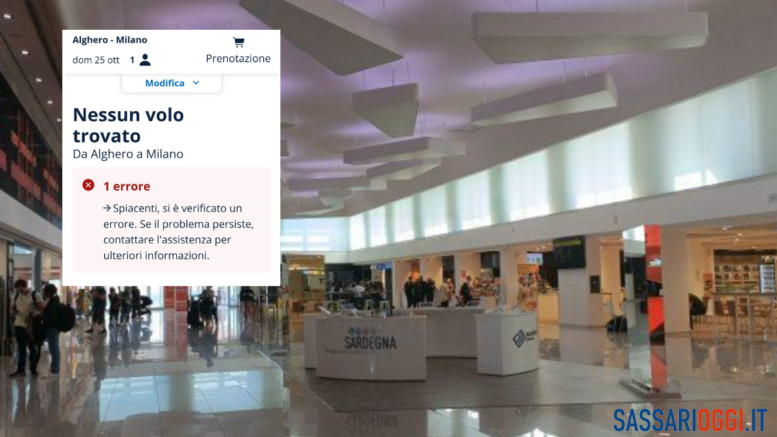voli linate alghero