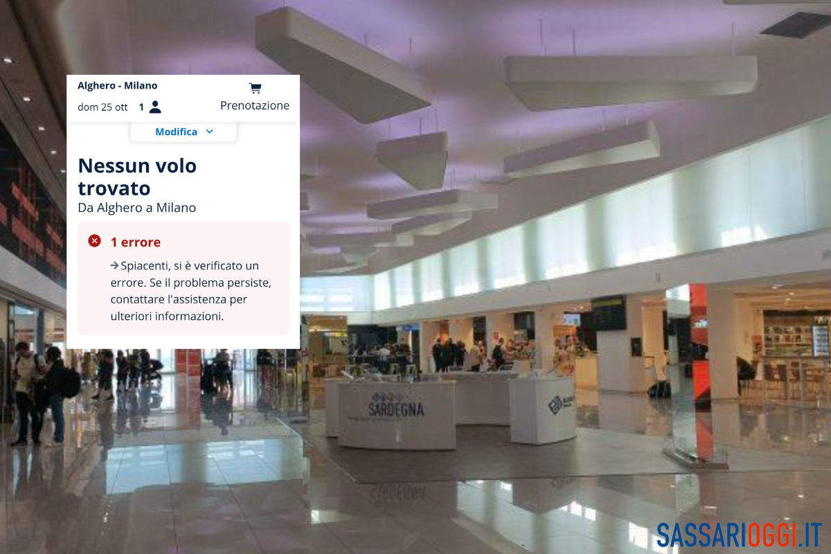 voli linate alghero